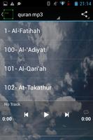 Quran Audio capture d'écran 1