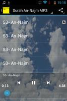 Surah An-Najm MP3 capture d'écran 1