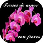 Frases de amor con flores أيقونة