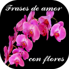 Frases de amor con flores icône