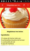 Postres. Recetas gratis capture d'écran 3