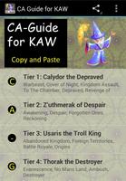 CA Guide for Kingdoms at War Affiche