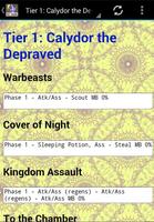 برنامه‌نما CA Guide for Kingdoms at War عکس از صفحه