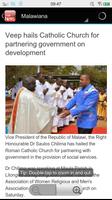 Malawi News syot layar 3