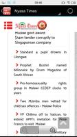 Malawi News syot layar 1
