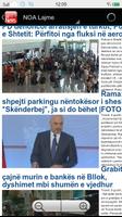 Lajme Shqiptare syot layar 3