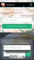 Singapore Food Delivery syot layar 1