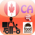 Canada Food Delivery 아이콘