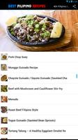 40 + Filipino Recipes Food capture d'écran 1