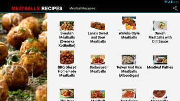 Meatball Recipes capture d'écran 3