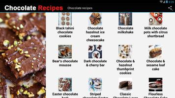 Chocolate Recipes capture d'écran 2