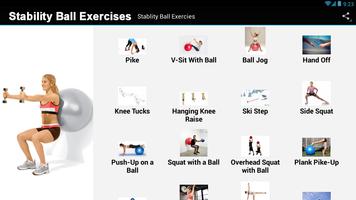 3 Schermata Stability Ball Exercises