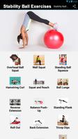 Poster Stability Ball Exercises