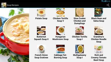 Soup Recipes capture d'écran 2