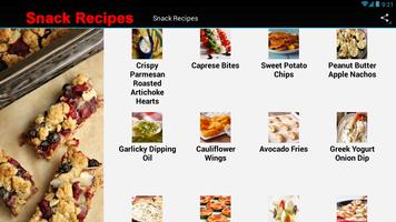 برنامه‌نما Snack Recipes عکس از صفحه