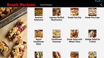 Snack Recipes capture d'écran 2