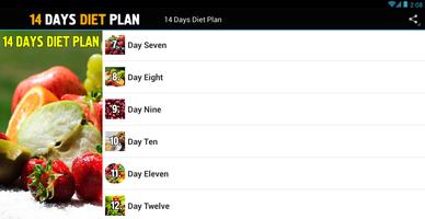 14 Days Diet Plan capture d'écran 3