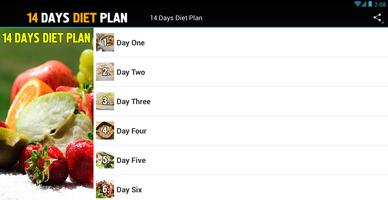 14 Days Diet Plan capture d'écran 2