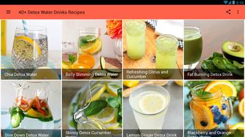 برنامه‌نما 40+ Detox Water Recipes عکس از صفحه