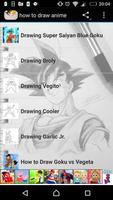 How to draw anime ポスター