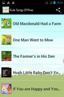 Kids Song MP3 Offline capture d'écran 3