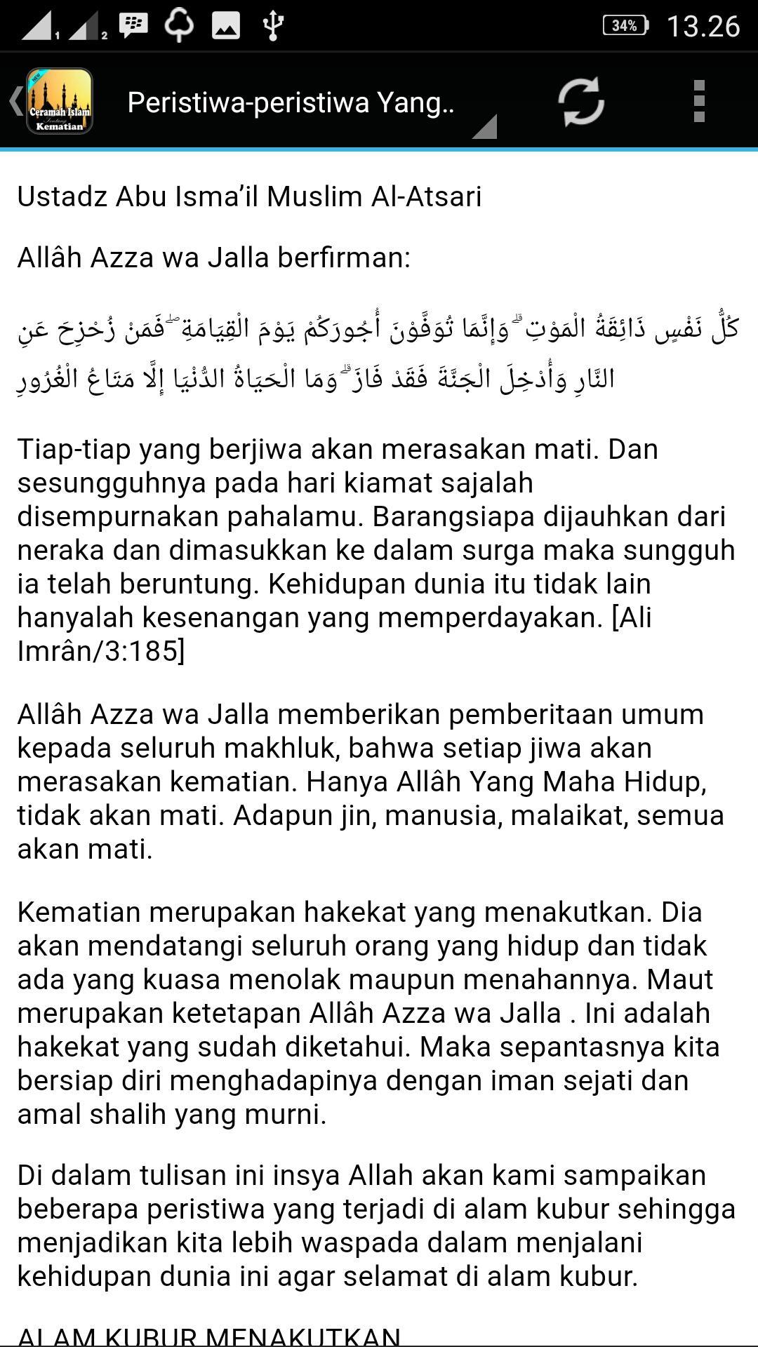 Pidato Islam Lucu Coretan