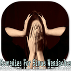 Remédios para dores de cabeça dos sinus ícone
