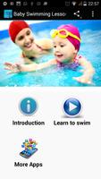 Poster Baby Swimming Lessons