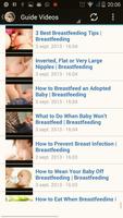 Breastfeeding capture d'écran 1