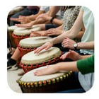 African Drum Lessons Zeichen