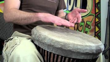 Poster African Drum Lessons