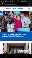 Hillary Clinton Campiagn App ภาพหน้าจอ 1