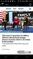 Hillary Clinton Campiagn App скриншот 3