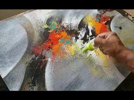 Painting techniques Plakat