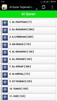 Al Quran Terjemahan + Audio capture d'écran 2