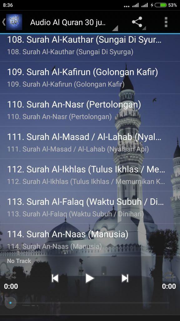 Amazon Com Mp3 Quran In All Languages Free Appstore For Android