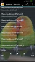 Suara Burung Lovebird Juara الملصق