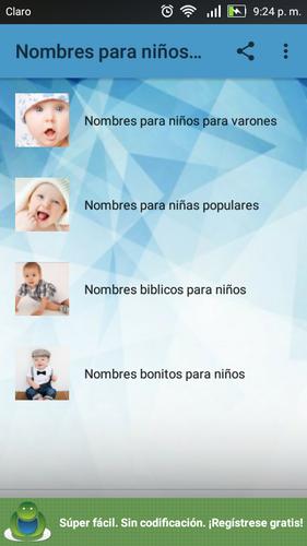 Mira Nombres Para Ninos Modernos For Android Apk Download