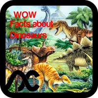 Wow Facts about The Dinosaurs Affiche