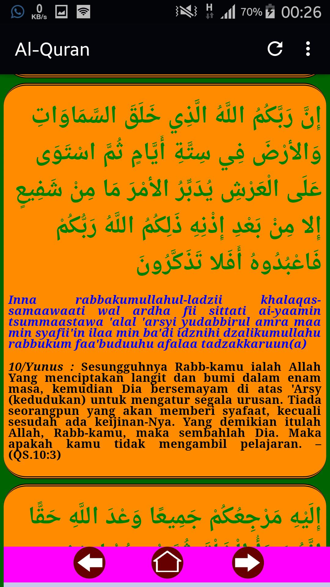 Al Quran Latin Dan Terjemah Full 114 Surat For Android Apk