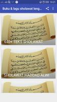 Buku dan lagu sholawat lengkap الملصق