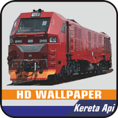 HD Wallpaper Kereta Api icon