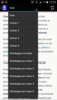 برنامه‌نما Trucos y guia clash royale عکس از صفحه