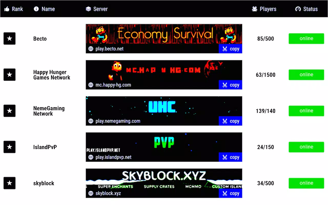 Servers For Minecraft Pe 0 15 For Android Apk Download