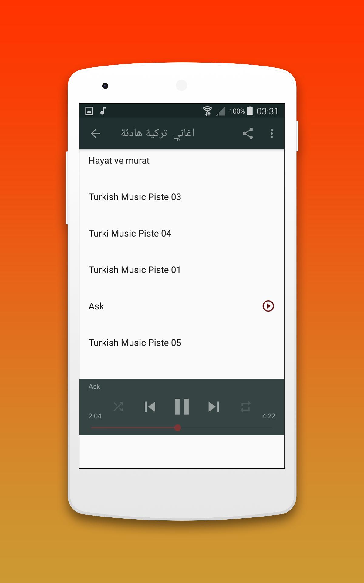 اغاني تركية هادئة بدون انترنت 2018 Turkish For Android Apk Download