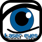 yeux laser icône