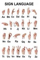 Learn Sign Language Affiche