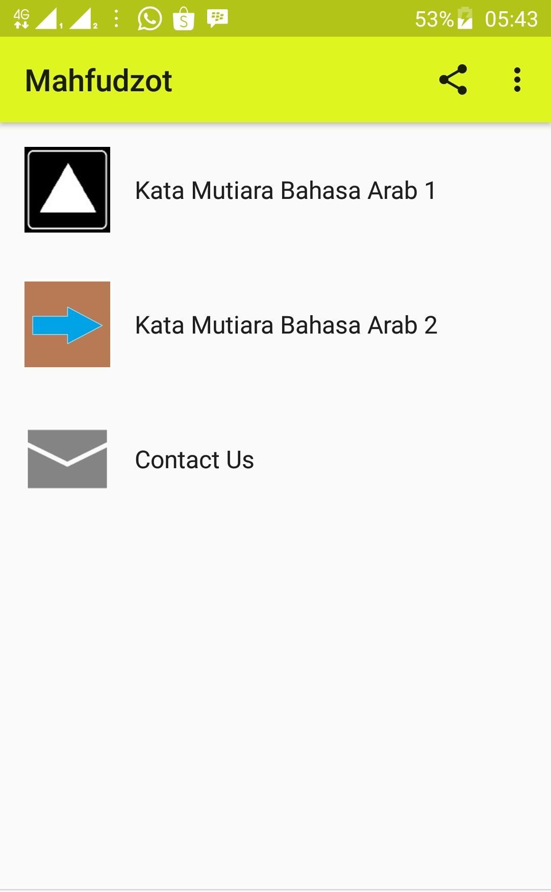 Kata Mutiara Indah Bahasa Arab For Android Apk Download