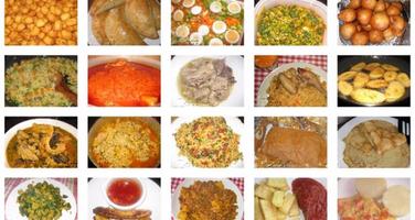 Nigerian Food Recipes Affiche