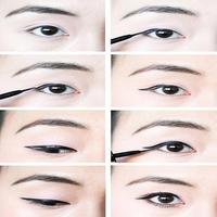 HOW TO APPLY EYELINER الملصق